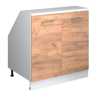 Vicco Meuble sous Pente R-Line, Chêne de Force doré, 80cm 2 Portes, 60 cm de Profondeur, pour Une Combinaison Libre au Sein de systèmes de Cuisine modulaires - Publicité Vicco Meuble sous Pente R-Line, Chêne de Force doré, 80cm 2 Portes, 60 cm de Profondeur, pour Une Combinaison Libre au Sein de systèmes de Cuisine modulaires - Publicité