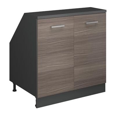 Vicco Meuble sous Pente R-Line, Gris Noble, 80cm 2 Portes, 60 cm de Profondeur, pour Une Combinaison Libre au Sein de systèmes de Cuisine modulaires - Publicité Vicco Meuble sous Pente R-Line, Gris Noble, 80cm 2 Portes, 60 cm de Profondeur, pour Une Combinaison Libre au Sein de systèmes de Cuisine modulaires - Publicité
