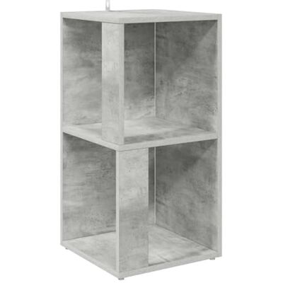 vidaXL Armoire d'angle, Table d'Appoint avec Rangement, Organisateur de Salon Salle de Séjour Intérieur, Moderne, Gris Béton Bois d'Ingénierie - Publicité vidaXL Armoire d'angle, Table d'Appoint avec Rangement, Organisateur de Salon Salle de Séjour Intérieur, Moderne, Gris Béton Bois d'Ingénierie - Publicité