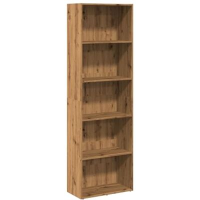 vidaXL Bibliothèque chêne Artisanal 60x30x189 cm Bois d'ingénierie, étagère, étagère à Livres, Support de Livre, Armoire de Rangement - Publicité vidaXL Bibliothèque chêne Artisanal 60x30x189 cm Bois d'ingénierie, étagère, étagère à Livres, Support de Livre, Armoire de Rangement - Publicité