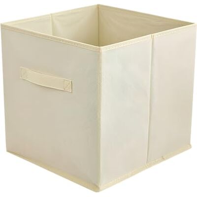 lavita Boîte de rangement en tissu Boîtes de rangement pliantes 31 x 31 x 31 cm Tiroir Boîte de rangement Tiroir Systèmes de rangement pour les vêtements 1 pièce (blanc) - Publicité lavita Boîte de rangement en tissu Boîtes de rangement pliantes 31 x 31 x 31 cm Tiroir Boîte de rangement Tiroir Systèmes de rangement pour les vêtements 1 pièce (blanc) - Publicité