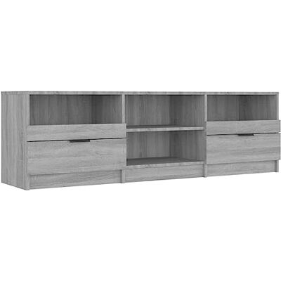 vidaXL Meuble TV Armoire Basse Centre de Divertissement Armoire Média Salon Salle de Séjour Intérieur Sonoma Gris 150x33,5x45 cm Bois d'Ingénierie - Publicité vidaXL Meuble TV Armoire Basse Centre de Divertissement Armoire Média Salon Salle de Séjour Intérieur Sonoma Gris 150x33,5x45 cm Bois d'Ingénierie - Publicité