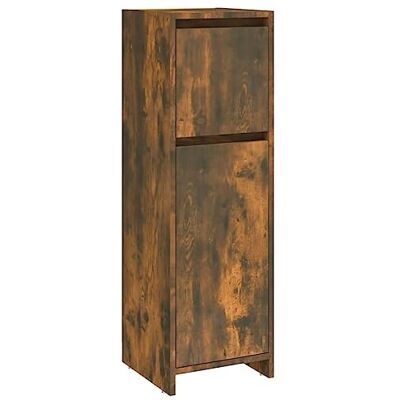 vidaXL Armoire de Bain Organisateur de Maison Armoire de Rangement Meuble de Salle de Bain Intérieur Chêne Fumé 30x30x95 cm Bois d'Ingénierie - Publicité vidaXL Armoire de Bain Organisateur de Maison Armoire de Rangement Meuble de Salle de Bain Intérieur Chêne Fumé 30x30x95 cm Bois d'Ingénierie - Publicité