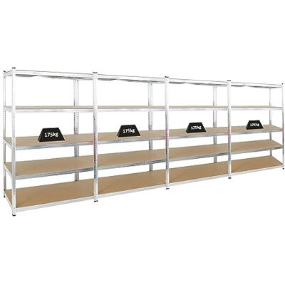 PROREGAL - RAGNAR - 180x120x60 cm - 5-étagères - Étagère - Publicité PROREGAL - RAGNAR - 180x120x60 cm - 5-étagères - Étagère - Publicité