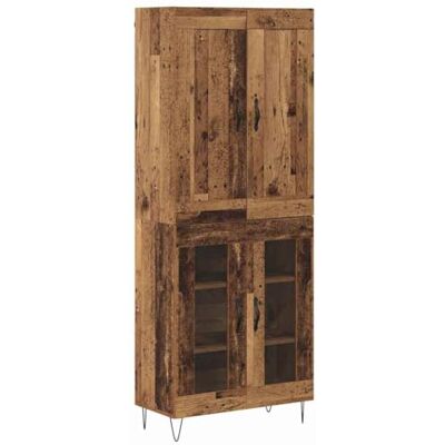vidaXL Haut Armoire Bois Ancien 69,5 x 34 x 180 cm Bois d'ingénierie, Buffet rectangulaire Moderne, Rangement élégant, Meuble Fonctionnel pour la Salle à Manger - Publicité vidaXL Haut Armoire Bois Ancien 69,5 x 34 x 180 cm Bois d'ingénierie, Buffet rectangulaire Moderne, Rangement élégant, Meuble Fonctionnel pour la Salle à Manger - Publicité