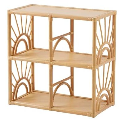 Vertbaudet Meuble de Rangement 4 Cases rotin SoleilboisTU - Publicité Vertbaudet Meuble de Rangement 4 Cases rotin SoleilboisTU - Publicité