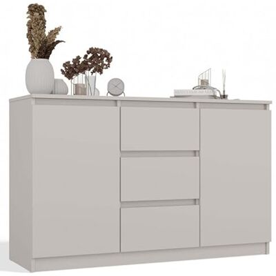 CDF Commode Basse 2 Portes et 3 Tiroirs Buffet Enfilade Meuble de Rangement Salon Chambre Bureau 120 x 40 x 75 cm Cachemire - Publicité CDF Commode Basse 2 Portes et 3 Tiroirs Buffet Enfilade Meuble de Rangement Salon Chambre Bureau 120 x 40 x 75 cm Cachemire - Publicité