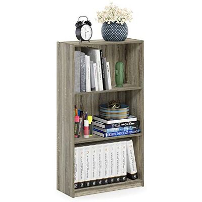 Étagère à 3 niveaux Furinno Basic - Étagère - Publicité Étagère à 3 niveaux Furinno Basic - Étagère - Publicité