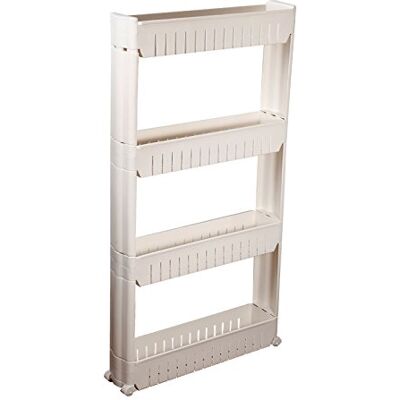 LANTUS Chariot de Cuisine sur 4 étages,Étagère de Rangement Fine, Meuble de Cuisine, Meuble de Rangement à roulettes, Étagère de Cuisine roulante, Etagère pour Cuisine Rangement - Publicité LANTUS Chariot de Cuisine sur 4 étages,Étagère de Rangement Fine, Meuble de Cuisine, Meuble de Rangement à roulettes, Étagère de Cuisine roulante, Etagère pour Cuisine Rangement - Publicité