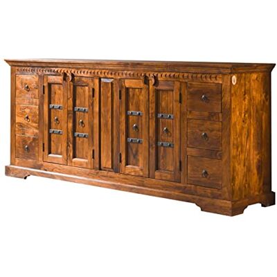 MASSIVMOEBEL24.DE Buffet 212x50 Acacia laqué Miel Oxford #0414 - Publicité MASSIVMOEBEL24.DE Buffet 212x50 Acacia laqué Miel Oxford #0414 - Publicité