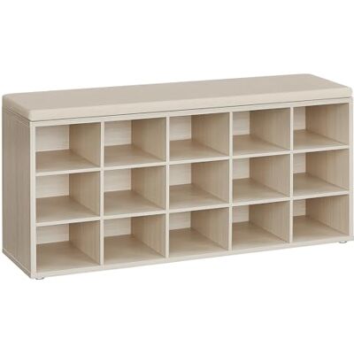 VASAGLE - LHS009B01 - Beige Cappuccino - Publicité VASAGLE - LHS009B01 - Beige Cappuccino - Publicité