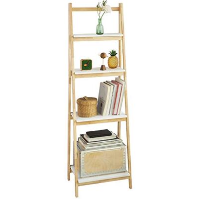 SoBuy FRG162-N Bibliothèque Étagère Pliable Style échelle avec 4 Niveaux de Rangement - Publicité SoBuy FRG162-N Bibliothèque Étagère Pliable Style échelle avec 4 Niveaux de Rangement - Publicité