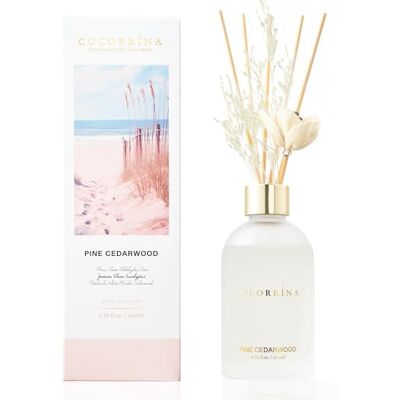 COCORRÍNA Diffuseur Parfum Maison Pin Bois de Cèdre 200ml Diffuseur de Roseau avec 8 bâtonnets Parfum de Maison Bureau Chambre Salle de Bain Etagère Décoration - Publicité COCORRÍNA Diffuseur Parfum Maison Pin Bois de Cèdre 200ml Diffuseur de Roseau avec 8 bâtonnets Parfum de Maison Bureau Chambre Salle de Bain Etagère Décoration - Publicité