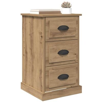 vidaXL Cabinet de Chevet avec tiroir Chêne Artisanal 39 x 39 x 67,5 cm, Table de Nuit spacieuse, Meuble en Bois, Cabinet de Chevet Compact, pour Un Rangement stylé - Publicité vidaXL Cabinet de Chevet avec tiroir Chêne Artisanal 39 x 39 x 67,5 cm, Table de Nuit spacieuse, Meuble en Bois, Cabinet de Chevet Compact, pour Un Rangement stylé - Publicité