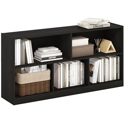 Furinno DALY Étagère, Bibliothèque À 5 Cubes, Étagère De Rangement Horizontale, 10,9 X 47,2 X 23,6 Cm, pour Salon, Chambre, Bureau, Couleur Expresso. Publicité Furinno DALY Étagère, Bibliothèque À 5 Cubes, Étagère De Rangement Horizontale, 10,9 X 47,2 X 23,6 Cm, pour Salon, Chambre, Bureau, Couleur Expresso. Publicité