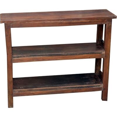 GURU SHOP Guru-Shop Bibliothèque Rustique, étagère de Cuisine, Bois Massif, Aspect Vintage Modèle 10, Marron, 78x95x30 cm, Petites étagères à vin - Publicité GURU SHOP Guru-Shop Bibliothèque Rustique, étagère de Cuisine, Bois Massif, Aspect Vintage Modèle 10, Marron, 78x95x30 cm, Petites étagères à vin - Publicité