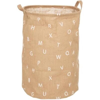 ATMOSPHERA CREATEUR D'INTERIEUR Atmosphera Panier Enfant Alphabet Jute - Publicité ATMOSPHERA CREATEUR D'INTERIEUR Atmosphera Panier Enfant Alphabet Jute - Publicité