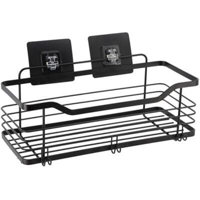 TENDANCE Grand Panier Rectangulaire Métal Peint sur Cartes Adhésives 3 m Noir Mat Salle de Bain Accessoire Utilitaire - Publicité TENDANCE Grand Panier Rectangulaire Métal Peint sur Cartes Adhésives 3 m Noir Mat Salle de Bain Accessoire Utilitaire - Publicité