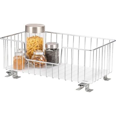 bremermann Panier Coulissant pour armoires Hautes de 50 cm de Large, élément d'armoire Extensible pour armoires Hautes, étagères et Garde-Manger, étagère à épices télescopique, chromé - Publicité bremermann Panier Coulissant pour armoires Hautes de 50 cm de Large, élément d'armoire Extensible pour armoires Hautes, étagères et Garde-Manger, étagère à épices télescopique, chromé - Publicité