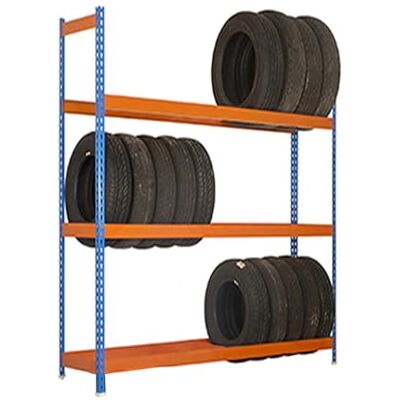 Simon Rack Étagère à pneus 16 pneus, 2000x1200x300 mm, Gris Simonauto - Publicité Simon Rack Étagère à pneus 16 pneus, 2000x1200x300 mm, Gris Simonauto - Publicité