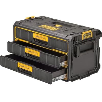 DeWalt Module ToughSystem 2.0 avec 3 tiroirs DWST08330-1 - Publicité DeWalt Module ToughSystem 2.0 avec 3 tiroirs DWST08330-1 - Publicité