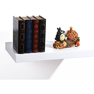 EUGAD étagères Murale en MDF,étagère de Rangement décorative Flottante 30cm Longueur,Blanc - Publicité EUGAD étagères Murale en MDF,étagère de Rangement décorative Flottante 30cm Longueur,Blanc - Publicité