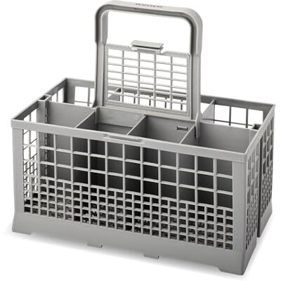Wenco Panier pour lave-vaisselle compatible avec la plupart des lave-vaisselle Panier à couverts pour lave-vaisselle Poignée amovible Couvercle en grille pliable Dimensions avec poignée : 23,7 - Publicité Wenco Panier pour lave-vaisselle compatible avec la plupart des lave-vaisselle Panier à couverts pour lave-vaisselle Poignée amovible Couvercle en grille pliable Dimensions avec poignée : 23,7 - Publicité