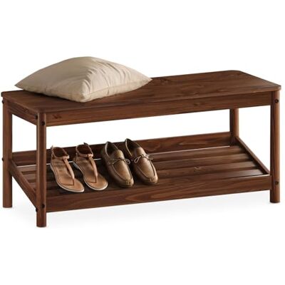 IDIMEX Banc à Chaussures APOANA pour Entrée L 110 cm en Bois Massif Coloris Châtaignier pour 5 à 6 Paires de Chaussures avec 1 Étagère, Meuble à Chaussures avec Assise - Publicité IDIMEX Banc à Chaussures APOANA pour Entrée L 110 cm en Bois Massif Coloris Châtaignier pour 5 à 6 Paires de Chaussures avec 1 Étagère, Meuble à Chaussures avec Assise - Publicité