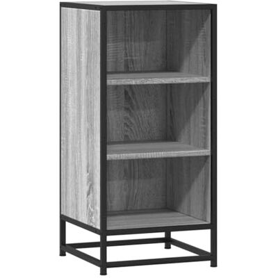 vidaXL Buffet Sonoma Gris 35,5x35x76 cm Bois d'ingénierie et métal, Armoire de Rangement, Meuble d'entrée, Meuble d'appoint - Publicité vidaXL Buffet Sonoma Gris 35,5x35x76 cm Bois d'ingénierie et métal, Armoire de Rangement, Meuble d'entrée, Meuble d'appoint - Publicité
