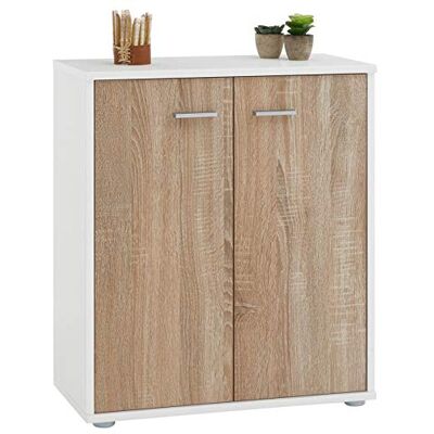 IDIMEX Buffet Salle à Manger FIRMIN L 60 cm Coloris Blanc chêne Sonoma avec 2 Portes bahut Bas Meuble de Rangement Style Moderne Commode vaisselier 60 x 70 x 30 cm - Publicité IDIMEX Buffet Salle à Manger FIRMIN L 60 cm Coloris Blanc chêne Sonoma avec 2 Portes bahut Bas Meuble de Rangement Style Moderne Commode vaisselier 60 x 70 x 30 cm - Publicité