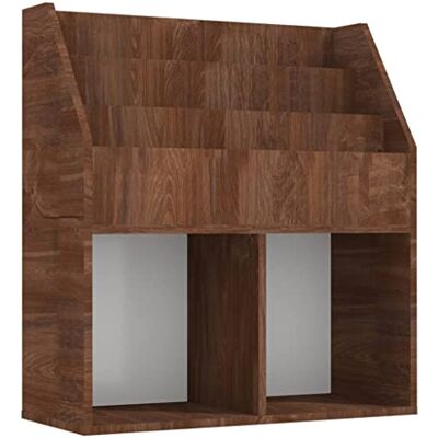vidaXL Porte-Revue pour Enfants Chêne Marron 71x30x78,5 cm, bibliothèque, présentoir à Livres, Meuble à Livres, étagère, Meuble de Rangement - Publicité vidaXL Porte-Revue pour Enfants Chêne Marron 71x30x78,5 cm, bibliothèque, présentoir à Livres, Meuble à Livres, étagère, Meuble de Rangement - Publicité