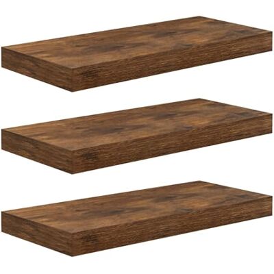 WOLTU Étagère Murale, Étagère Flottante en MDF, Lot de 3, pour Salon, Cuisine, Chambre, Salle de Bain, RG9319hov-3 - Publicité WOLTU Étagère Murale, Étagère Flottante en MDF, Lot de 3, pour Salon, Cuisine, Chambre, Salle de Bain, RG9319hov-3 - Publicité
