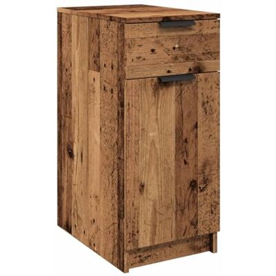 vidaXL Armoire de bureau vieux bois 33x50x75 cm bois d ingénierie - Publicité vidaXL Armoire de bureau vieux bois 33x50x75 cm bois d ingénierie - Publicité