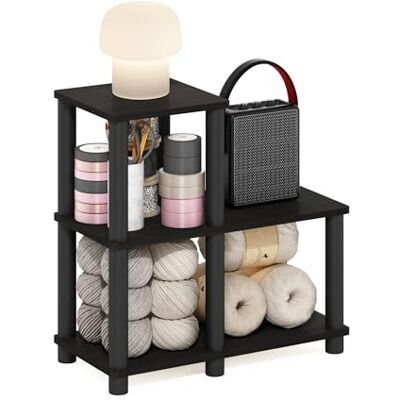 Furinno Turn-N-Tube Étagères sans Outils, Bois, Espresso/Noir, Taille Unique, One Size - Publicité Furinno Turn-N-Tube Étagères sans Outils, Bois, Espresso/Noir, Taille Unique, One Size - Publicité
