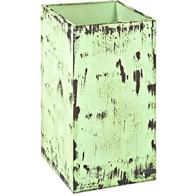 HAKU Porte-parapluies Vintage, Bois Massif MDF Dimensions : L 20 x H 40 x P 20 cm, Style : Industriel - Publicité HAKU Porte-parapluies Vintage, Bois Massif MDF Dimensions : L 20 x H 40 x P 20 cm, Style : Industriel - Publicité