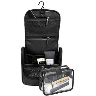 Stackers Trousse de Toilettes à Suspendre en Noir - Publicité Stackers Trousse de Toilettes à Suspendre en Noir - Publicité