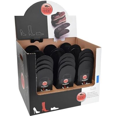 Self Import Agencies ORGANISATEUR DE CHAUSSURES NOIR 10X26X15CM 24 PCES EN DISPLAY - Publicité Self Import Agencies ORGANISATEUR DE CHAUSSURES NOIR 10X26X15CM 24 PCES EN DISPLAY - Publicité