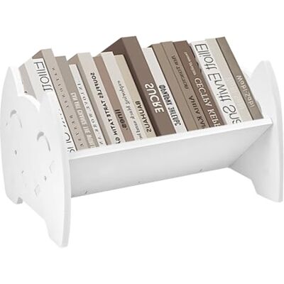 Zuxbolf Petite Bibliothèque de Bureau pour Enfants, Etagere Livre et Meuble pour Chambre de Bebe Bibliothèques pour Enfants Rangement Livre Enfant pour Chambre d'enfant Blanc(32 x 21.5 x 19.5CM) - Publicité Zuxbolf Petite Bibliothèque de Bureau pour Enfants, Etagere Livre et Meuble pour Chambre de Bebe Bibliothèques pour Enfants Rangement Livre Enfant pour Chambre d'enfant Blanc(32 x 21.5 x 19.5CM) - Publicité