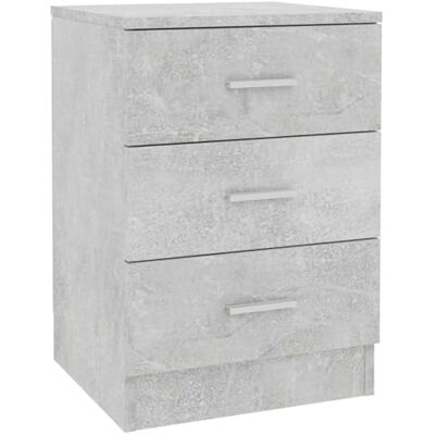 vidaXL Table de Chevet, Armoire de Lit, Table de Nuit, Meuble de Chambre à Coucher Maison Intérieur, Moderne, Gris Béton Bois d’Ingénierie - Publicité vidaXL Table de Chevet, Armoire de Lit, Table de Nuit, Meuble de Chambre à Coucher Maison Intérieur, Moderne, Gris Béton Bois d’Ingénierie - Publicité