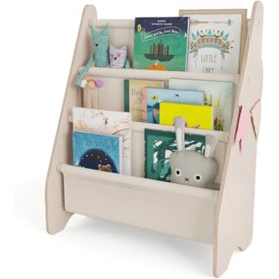 MAMOI ® Bibliothèque Enfant – étagère avec Compartiments en Tissu, Organiseur de Livres pour Chambre d’Enfant, bibliothèque autoportante pour Ranger Les Livres, Caisse à Livres en Bois - Publicité MAMOI ® Bibliothèque Enfant – étagère avec Compartiments en Tissu, Organiseur de Livres pour Chambre d’Enfant, bibliothèque autoportante pour Ranger Les Livres, Caisse à Livres en Bois - Publicité