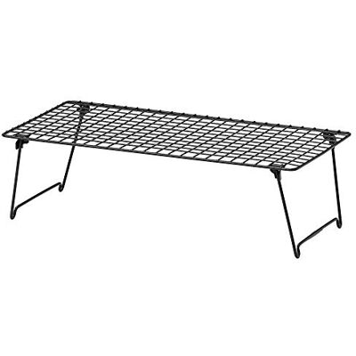 Ikea I-K-E-A GREJIG Étagère à chaussures pliable et empilable en maille d'acier Noir 67 x 26 cm - Publicité Ikea I-K-E-A GREJIG Étagère à chaussures pliable et empilable en maille d'acier Noir 67 x 26 cm - Publicité