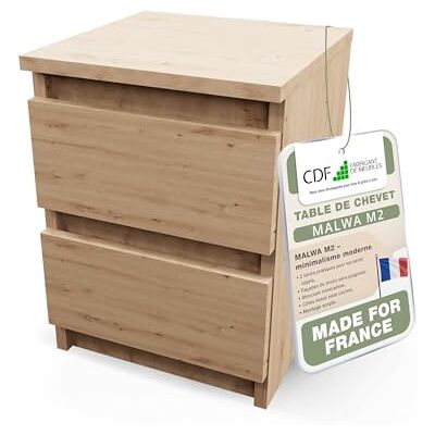 CDF Table de Chevet d’Appoint Étroite Nuit avec 2 Tiroirs pour Salon Chambre Bureau Coucher Espace de Rangement Commode Moderne Organisation Compact Intérieur – Chêne Artisan - Publicité CDF Table de Chevet d’Appoint Étroite Nuit avec 2 Tiroirs pour Salon Chambre Bureau Coucher Espace de Rangement Commode Moderne Organisation Compact Intérieur – Chêne Artisan - Publicité
