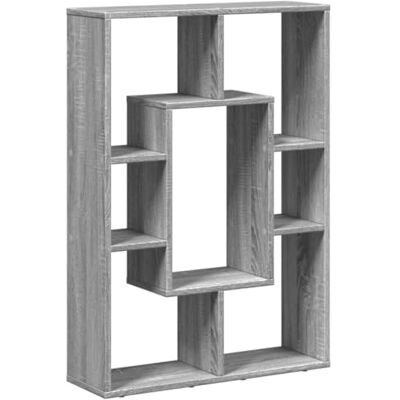 vidaXL Bibliothèque Sonoma Gris 63x20x90 cm Bois d'ingénierie, étagère, étagère de Rangement, Support à Livres, étagère à Livres, étagère de Stockage - Publicité vidaXL Bibliothèque Sonoma Gris 63x20x90 cm Bois d'ingénierie, étagère, étagère de Rangement, Support à Livres, étagère à Livres, étagère de Stockage - Publicité