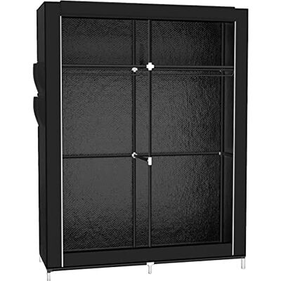 LANTUS Armoire de Rangement Pliable,Penderie Vetement,Armoire Chambre en Tissu Non-Tissé, Organisateur de Rangement pour Chambre, Dressing- Penderie Dressing Textile en Tissu Intissé(170*45*108cm) - Publicité LANTUS Armoire de Rangement Pliable,Penderie Vetement,Armoire Chambre en Tissu Non-Tissé, Organisateur de Rangement pour Chambre, Dressing- Penderie Dressing Textile en Tissu Intissé(170*45*108cm) - Publicité