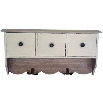 PALAZZO INT Étagère murale Palazzo HMB053 Palazzo Beige 62 cm Style maison de campagne - Publicité PALAZZO INT Étagère murale Palazzo HMB053 Palazzo Beige 62 cm Style maison de campagne - Publicité