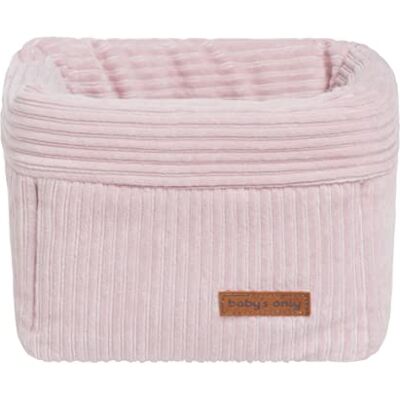 BO BABY'S ONLY Baby's Only Panier commode Sense Vieux Rose 18x18x14 cm - Publicité BO BABY'S ONLY Baby's Only Panier commode Sense Vieux Rose 18x18x14 cm - Publicité