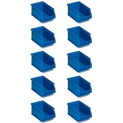 Tayg Lot de 10 tiroirs en plastique empilables nº53 Organisateur de vis, tiroirs, boîte de rangement, bacs en plastique rectangulaires, 33,6 x 16 x 13 cm - Publicité Tayg Lot de 10 tiroirs en plastique empilables nº53 Organisateur de vis, tiroirs, boîte de rangement, bacs en plastique rectangulaires, 33,6 x 16 x 13 cm - Publicité