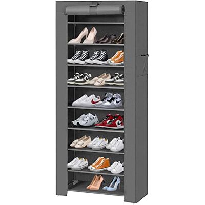 LANTUS Armoire de Rangement,Garde-Robe Penderies pour Chambre d'adulte,Penderie de vêtement Pliable,Porte-vêtements Pliable,pour Vestiaire, Chambre, Salle d’étude (60 * 30 * 160cm Gris foncé) - Publicité LANTUS Armoire de Rangement,Garde-Robe Penderies pour Chambre d'adulte,Penderie de vêtement Pliable,Porte-vêtements Pliable,pour Vestiaire, Chambre, Salle d’étude (60 * 30 * 160cm Gris foncé) - Publicité