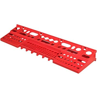 Prosperplast Support mural à outils – Porte-outils pour système de stockage – Étagère à outils panneau perforé - Publicité Prosperplast Support mural à outils – Porte-outils pour système de stockage – Étagère à outils panneau perforé - Publicité