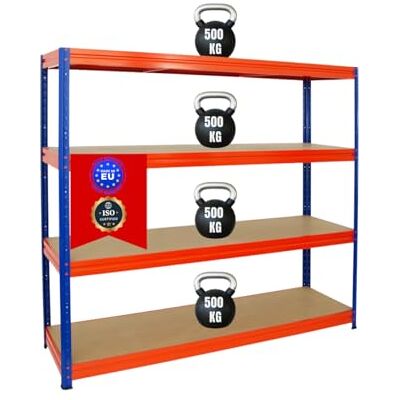 PROREGAL - DINO - 180x200x60cm - 500kg - Étagère de rangement - Publicité PROREGAL - DINO - 180x200x60cm - 500kg - Étagère de rangement - Publicité